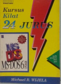 Image of Kursus Kilat 24 Jurus MS-DOS 6