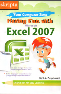 Image of Teen Computer Zone Having Fun With Microsoft Excel 2007
