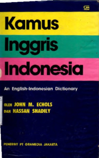 Image of Kamus Inggris Indonesia
