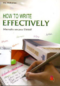 Image of How to Write Effectively: Menulis Secara Efektif